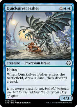 Quicksilver Fisher - Phyrexia: All Will Be One - C - 66