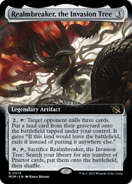 Realmbreaker, the Invasion Tree (Extended Art) - March of the Machine - R - 374