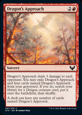 Dragon's Approach - Strixhaven: School of Mages - C - 97