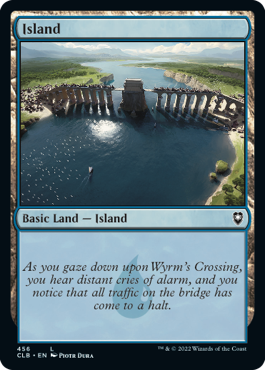 Island (456) - Commander Legends: Battle for Baldur's Gate - L - 456