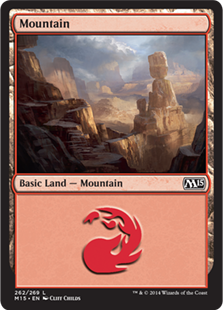 Mountain (262) - L - Magic 2015 (M15) - 262