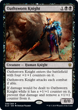 Oathsworn Knight - Throne of Eldraine - R - 98