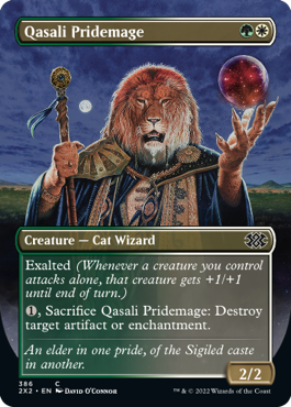 Qasali Pridemage (Borderless) - Double Masters 2022 - C - 386