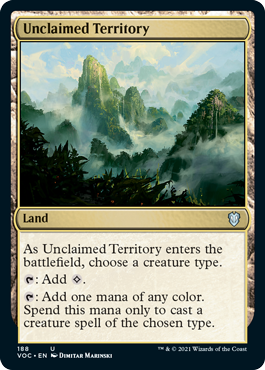 Unclaimed Territory - Commander: Innistrad: Crimson Vow - U - 188