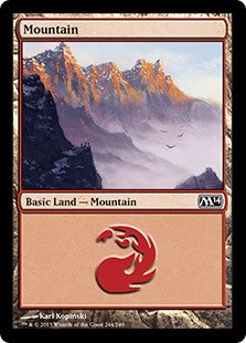 Mountain (244) - Magic 2014 (M14) - L - 244