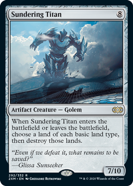 Sundering Titan - Double Masters - R - 292