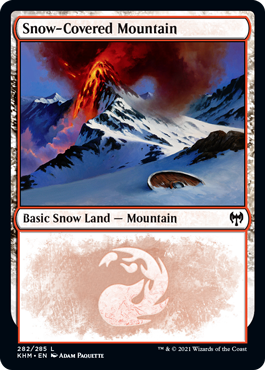 Snow-Covered Mountain (282) - Kaldheim - L - 282