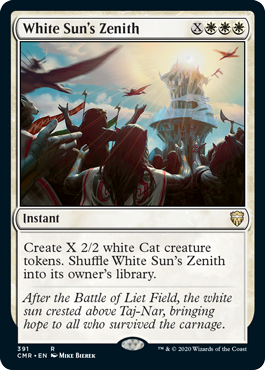 White Sun's Zenith - Commander Legends - R - 391