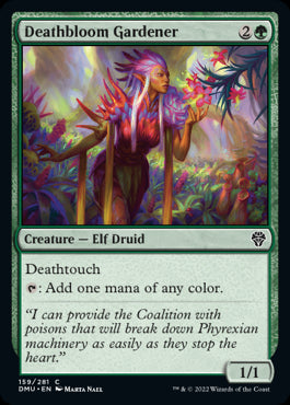 Deathbloom Gardener - Dominaria United - C - 159