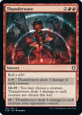 Thunderwave - Commander Legends: Battle for Baldur's Gate - U - 201