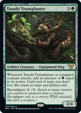 Tanuki Transplanter - Commander: Kamigawa: Neon Dynasty - R - 30