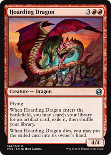 Hoarding Dragon - Iconic Masters - U - 134