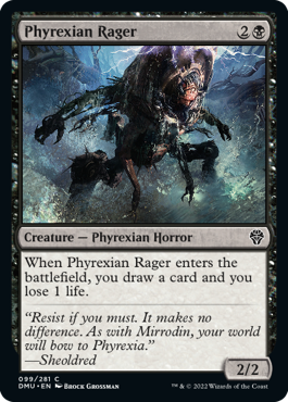 Phyrexian Rager - Dominaria United - C - 99
