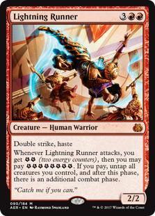 Lightning Runner - Aether Revolt - M - 90