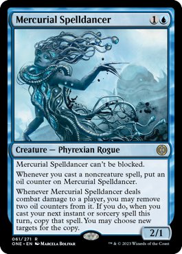 Mercurial Spelldancer - Phyrexia: All Will Be One - R - 61