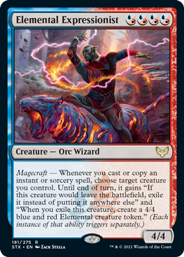 Elemental Expressionist - Strixhaven: School of Mages - R - 181