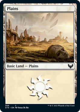 Plains (366) - Strixhaven: School of Mages - L - 366