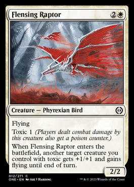 Flensing Raptor - Phyrexia: All Will Be One - C - 12