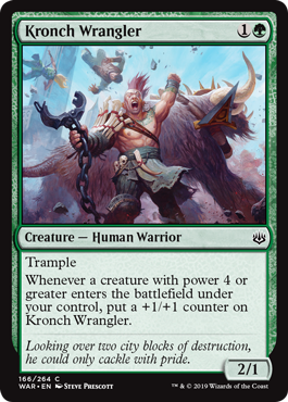 Kronch Wrangler - War of the Spark - C - 166