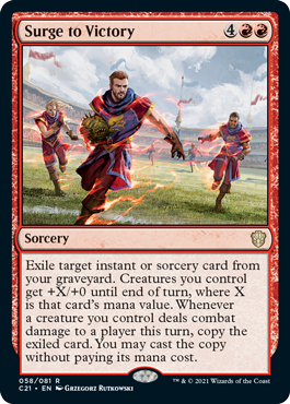 Surge to Victory - Commander 2021 - R - 58