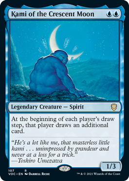 Kami of the Crescent Moon - Commander: Innistrad: Crimson Vow - R - 107