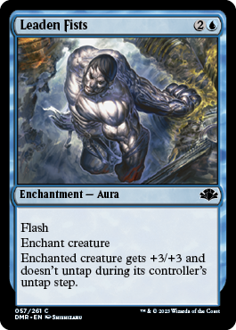 Leaden Fists - Dominaria Remastered - C - 57