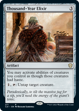Thousand-Year Elixir - Commander 2021 - R - 271