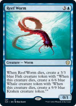 Reef Worm - Commander 2021 - R - 127