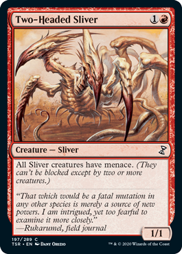 Two-Headed Sliver - Time Spiral: Remastered - C - 197