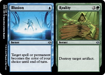 Illusion // Reality - Dominaria Remastered - U - 213