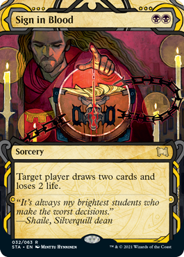 Sign in Blood - Strixhaven: Mystical Archives - R - 32