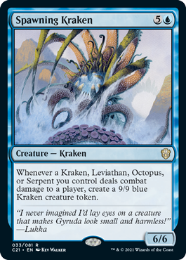 Spawning Kraken - Commander 2021 - R - 33