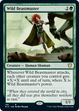 Wild Beastmaster - Commander: Innistrad: Midnight Hunt - R - 146