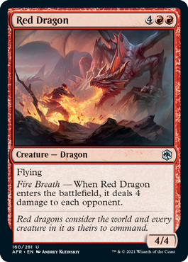 Red Dragon - Adventures in the Forgotten Realms - U - 160