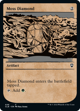 Moss Diamond (Showcase) - Commander Legends: Battle for Baldur's Gate - C - 448