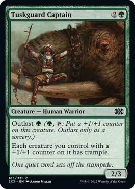 Tuskguard Captain - Double Masters 2022 - C - 163