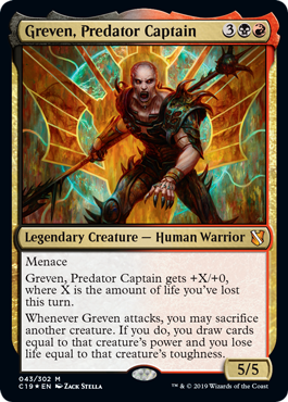 Greven, Predator Captain - Commander 2019 - M - 43