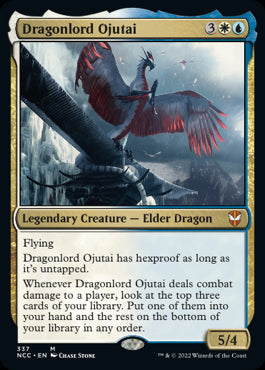 Dragonlord Ojutai - Commander: Streets of New Capenna - M - 337