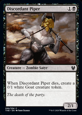 Discordant Piper - Theros Beyond Death - C - 88