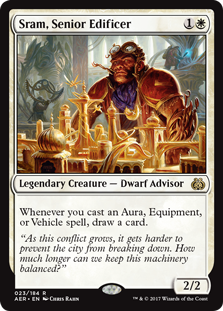 Sram, Senior Edificer - Aether Revolt - R - 23