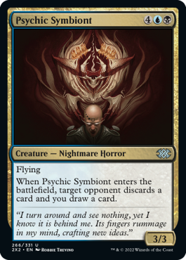 Psychic Symbiont - Double Masters 2022 - U - 266