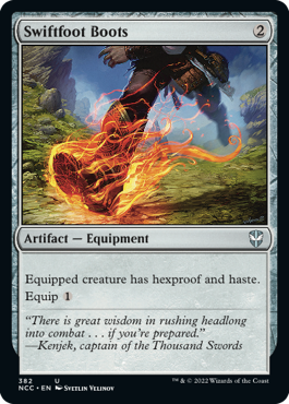 Swiftfoot Boots - Commander: Streets of New Capenna - U - 382