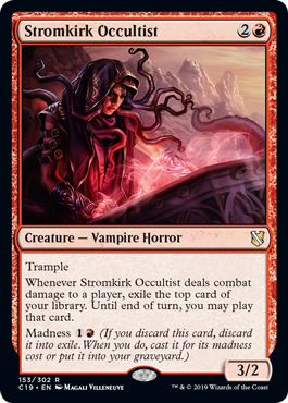 Stromkirk Occultist - Commander 2019 - R - 153