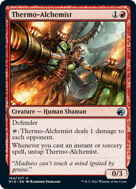 Thermo-Alchemist - Innistrad: Midnight Hunt - U - 164