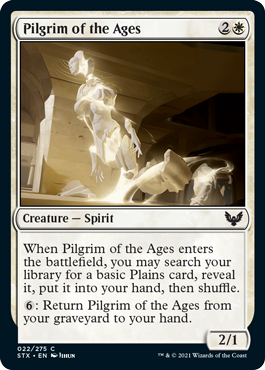 Pilgrim of the Ages - Strixhaven: School of Mages - C - 22