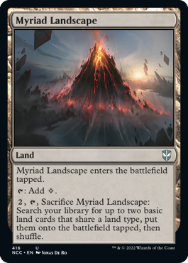Myriad Landscape - Commander: Streets of New Capenna - U - 416