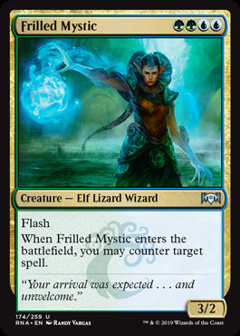 Frilled Mystic - Ravnica Allegiance - U - 174