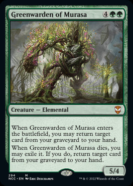 Greenwarden of Murasa - Commander: Streets of New Capenna - M - 294