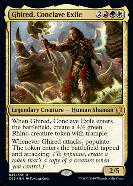 Ghired, Conclave Exile - Commander 2019 - M - 42