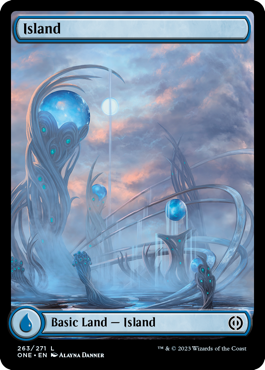 Island (263) - Full Art - Phyrexia: All Will Be One - L - 263